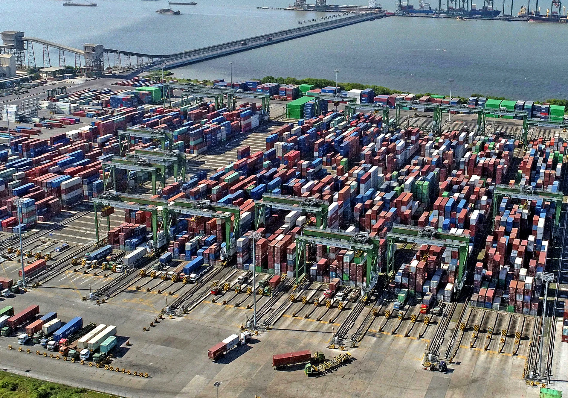 Port and cargo logistics infrastructure